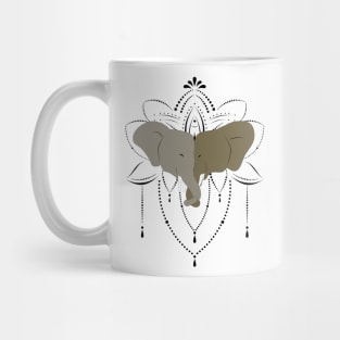 Elephants in love Mug